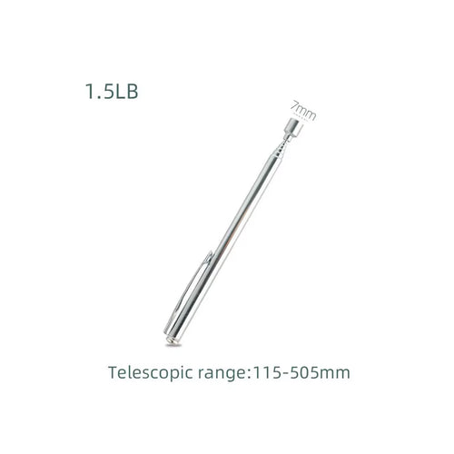 360° Inspection Mirror LED Light Extend Telescopic Inspection Work Mirror with Grip Handle Car Maintenance Repairing Pickuptools