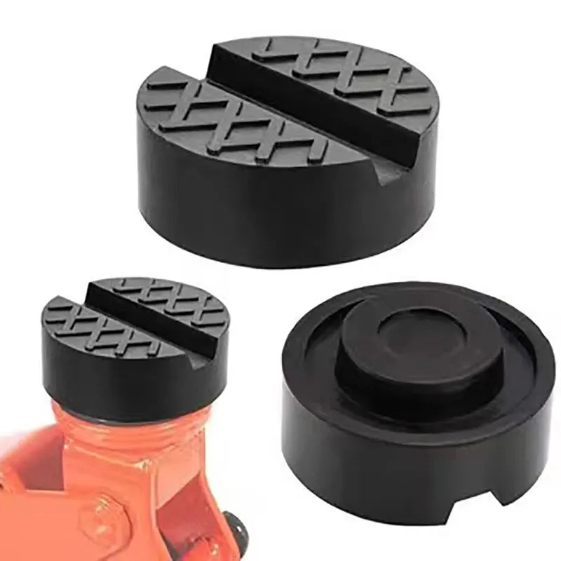 Car Lift Jack Support Stand Rubber Pads Wheel Dolly Slotted Floor Frame Rail Adapter Repair Tools for Lexus Subaru Fiat Volvo