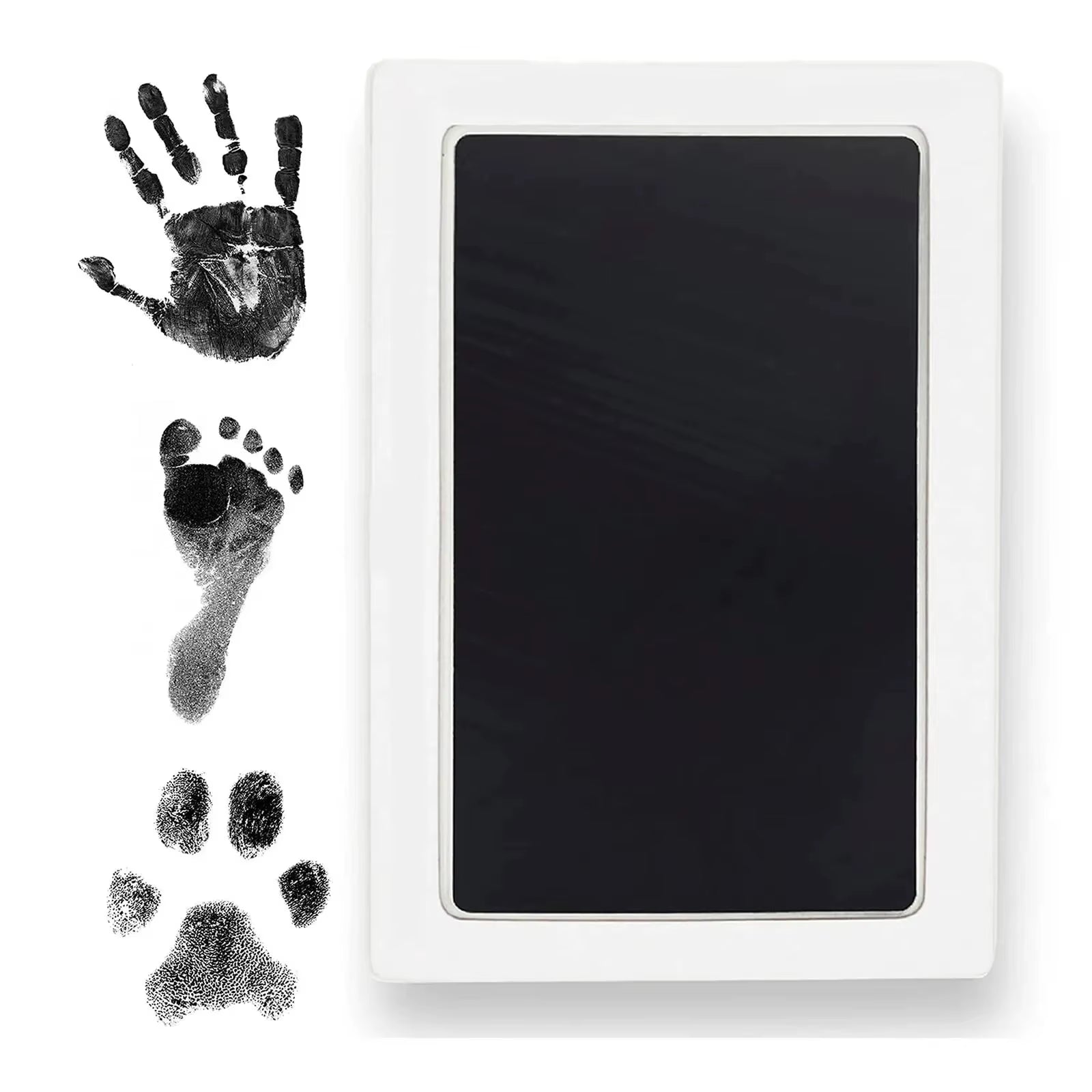 Paw Print Clean Touch Ink Pad, Dog or Cat Pet Owner Keepsake, DIY Inkless Nose and Pawprint Impression Making Kit