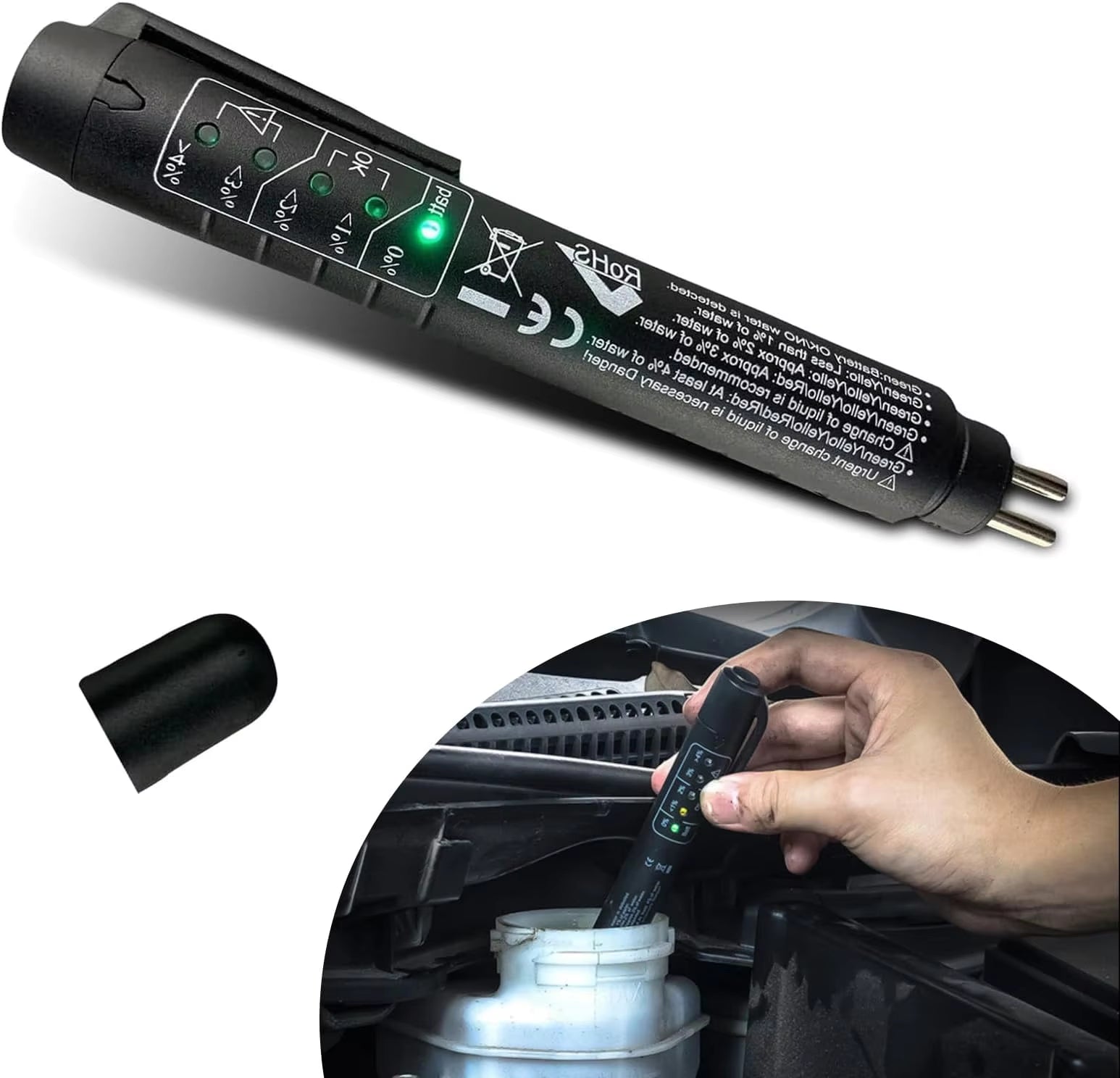Accurate Oil Quality Check Pen Universal Brake Fluid Tester Car Brake Liquid Digital Tester Vehicle Auto Automotive Testing Tool
