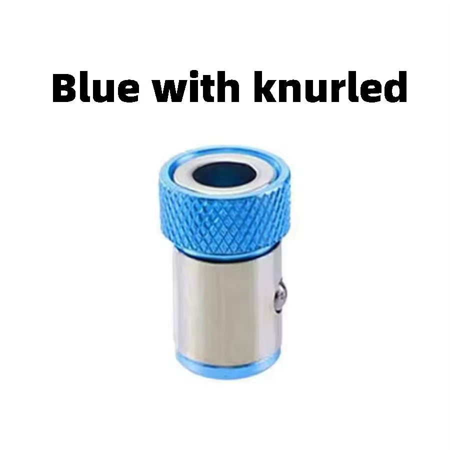 1 Pcs Magnetic Screw Rings Magnetized Ring Screwdriver Bits for 1/4 Inch 6.35MM Screwdriver Bits Electric Screwdriver Bits