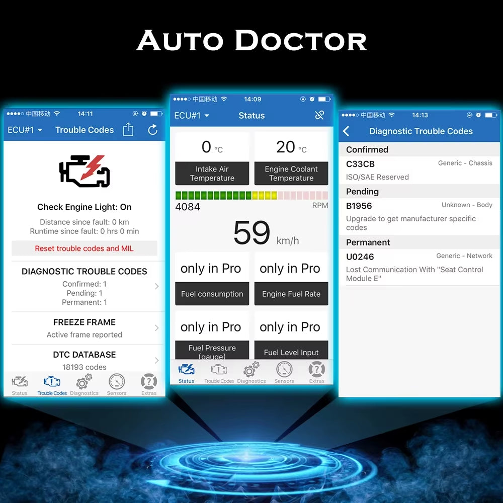 ELM327 V1.5 BT 5.0 Code Reader OBD2 Scanner ELM 327 V1 5 OBDII Auto Car Diagnostic Tools ODB2 Wireless Scan Tool