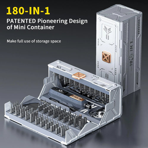 180 in 1 Precision Screwdriver Set Magnetic Drill Bits Professional Hand Repair Tools for Iphone Watch Glasses with Storage Box