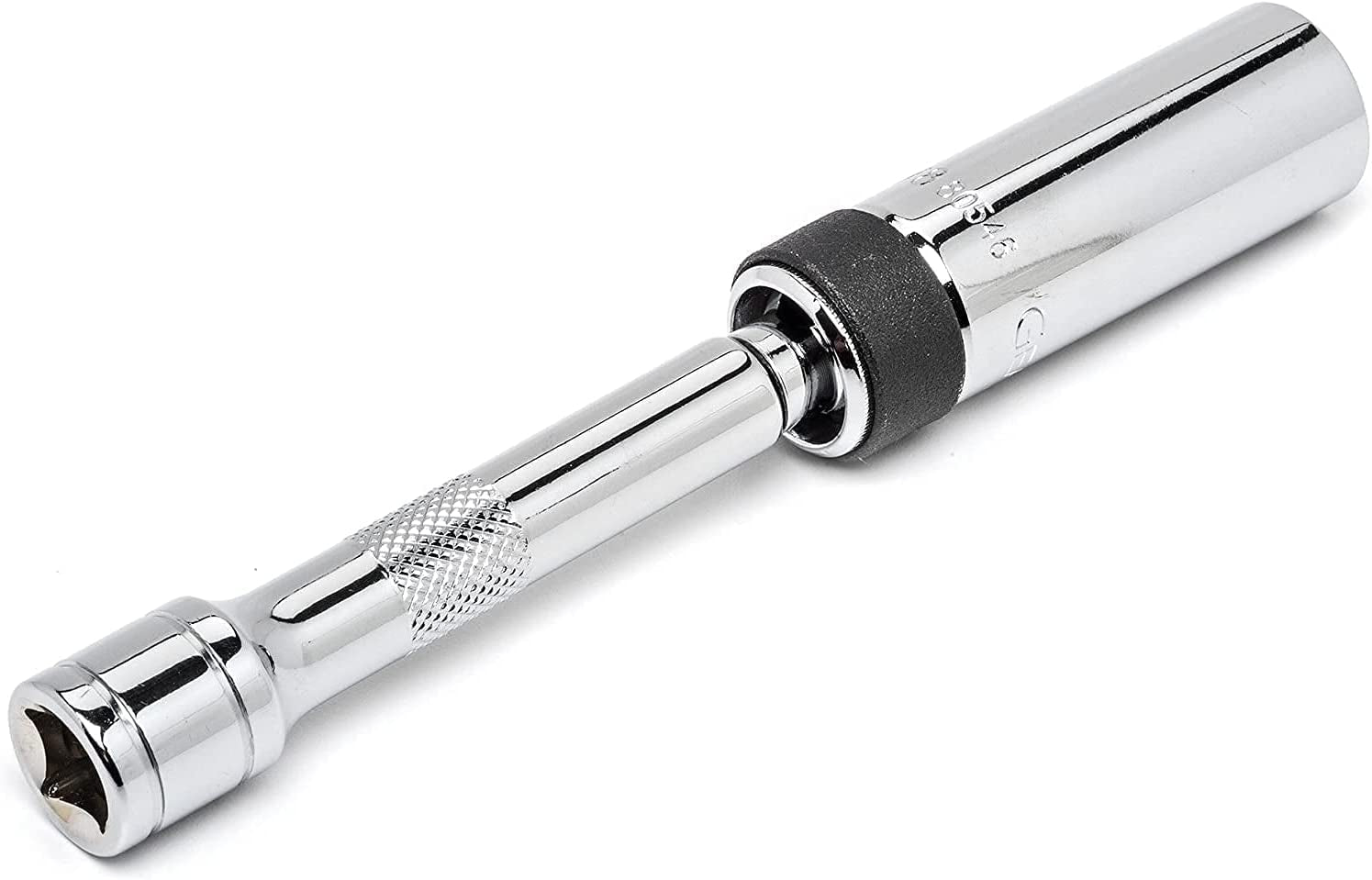 3/8" Drive 6 Pt. 5/8" X 6" Magnetic Swivel Spark Plug Socket - 80546