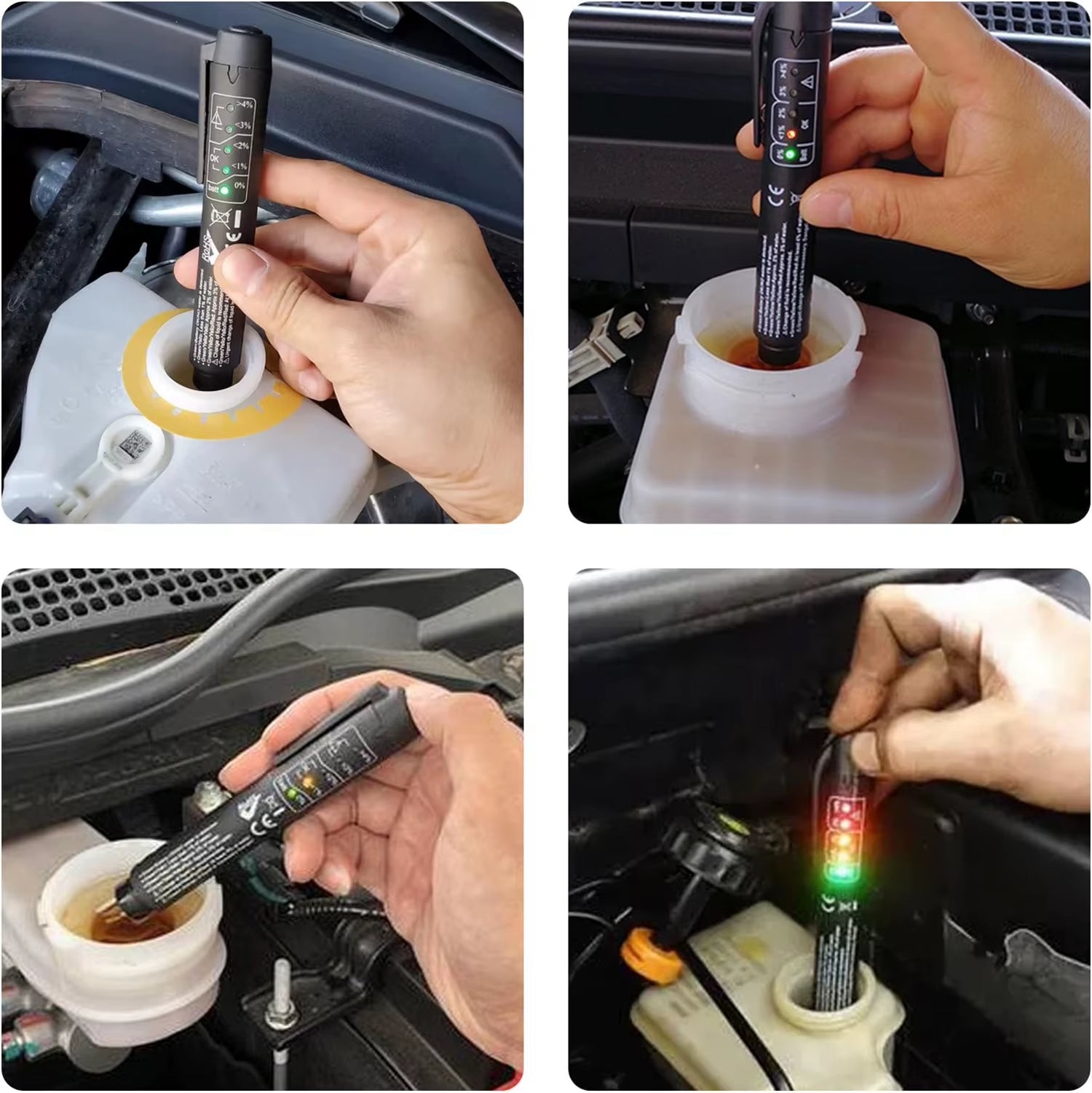 Accurate Oil Quality Check Pen Universal Brake Fluid Tester Car Brake Liquid Digital Tester Vehicle Auto Automotive Testing Tool