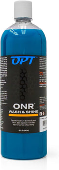 No Rinse Wash and Shine Version 5 - ONR Rinseless Car Wash Soap for Auto Detailing, Use on Paint, Ceramic Coatings, Glass, Interior (32 Oz)